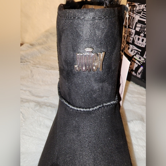 *NIB Women's Juicy Couture Knack Black Boots - SZ 9.5* - Picture 1 of 7
